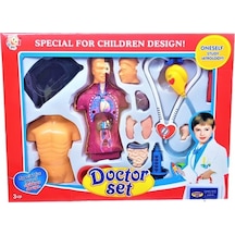 Anatomi İnsan Vücudu Doktor Oyun Seti 18 Parça