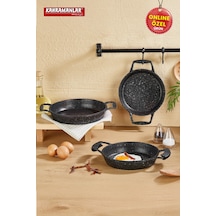 Kahramanlar Elegant Döküm Sahan Seti  3'lü