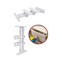 Bebek Çocuk Koruma Kilidi - Dolap Çekmece Kilidi S Cpr-7120-42da5 Çok Renkli