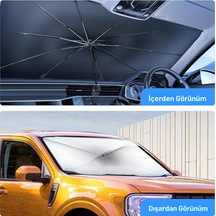 Hyundai İ30, Ford Fiesta, Seat Ibiza, Renault Clio, Dacia Duster Uyumlu Oto Şemsiye 001