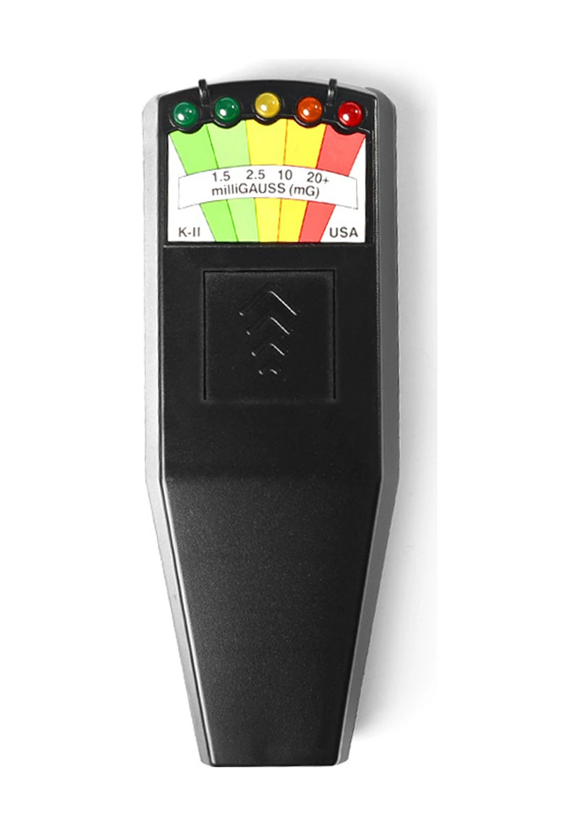 Yuntech01 K2 Emf Radyasyon Tespit Cihazı - Paranormal Araştırmalar Ve Ev/iş Ortamı Radyasyon Göstergesi Siyah