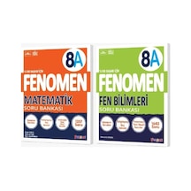 8. Sınıf Lgs Matematik A - Fen Bilimleri A Soru Bankası Seti 2 Kitap