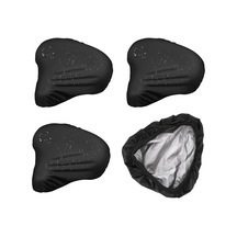 Jo İçin Elastik Su Ve Toz Geçirmez Bisiklet Selesi Koruma Kalkanı İle 3'lü Su Geçirmez Bisiklet Selesi Yağmur Kılıfı Çok Renkli