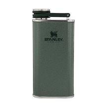 Stanley Klasik Paslanmaz Çelik Cep Matarası 0.23 Lt Yeşil Siyah