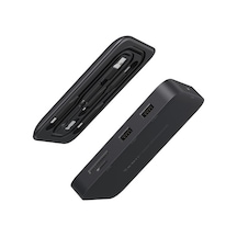 Jsaux Mp02 7in1 Type-c Pd Hub 100w Şarj Hdmı 2 X Usb 3.0 Sd Tf Kart Okuyucu Rj45 + Kablo Seti Dönüştürücü Çevirici Adaptör Hub
