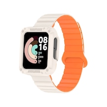 Kilifone - Xiaomi Uyumlu Redmi Watch 1 - Kordon Silikon Strap Kayış Krd-105