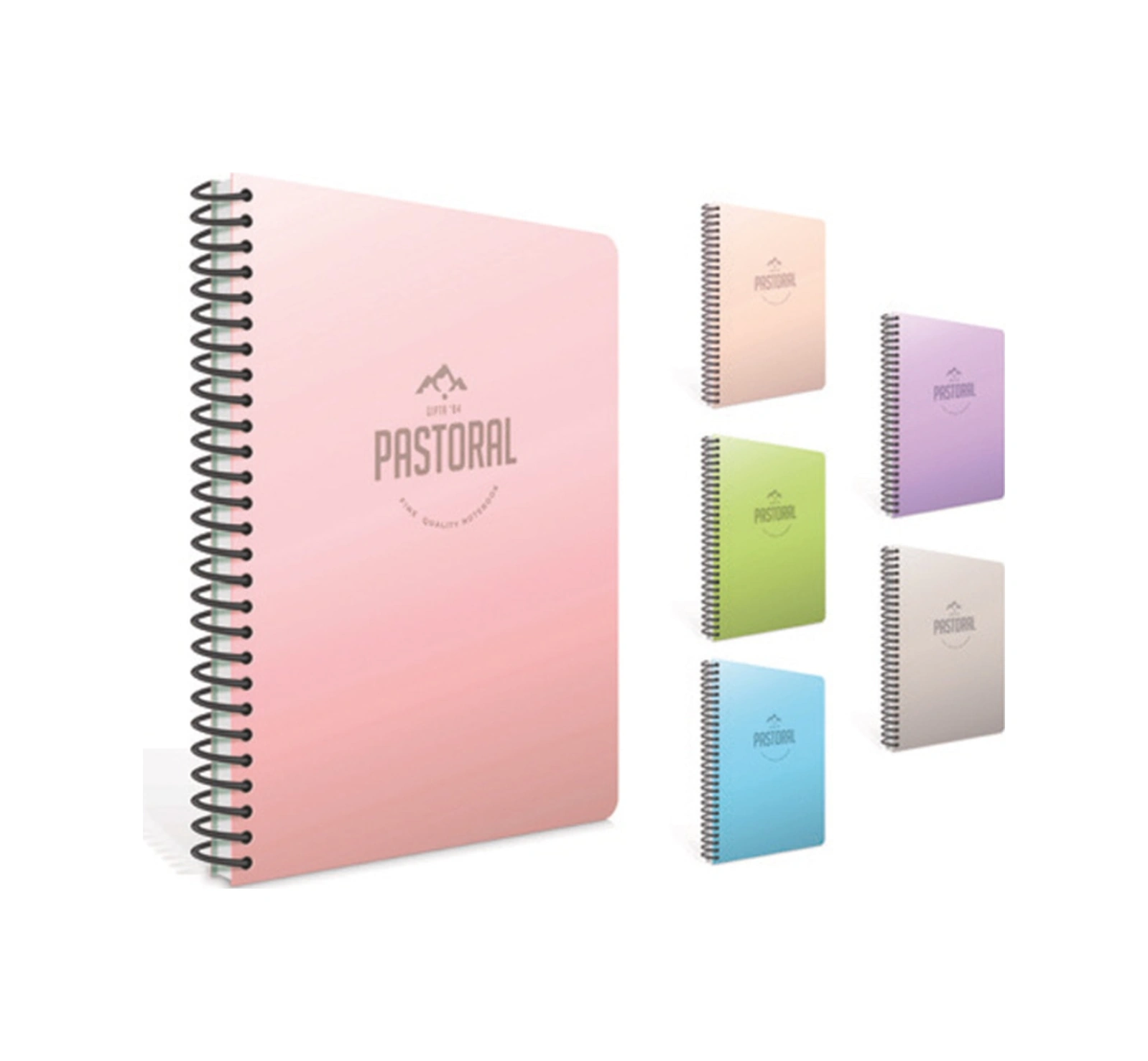 Pastoral A4 96 Yaprak Çizgili Spiralli Pp Plastik Kapak Defter 1 Adet
