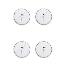 Porland Botanical Desen Düz Tabak 21cm 4'lü 04alm005044