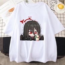 Tarzsokak Beyaz Mavi Arşiv Hasumi Sad Girl Tshirt Lu Unisex Tees Genç Ca Beyaz