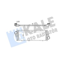 Kale 343200 Turbo Radyatoru 2d0145805 5104119aa 9015010701