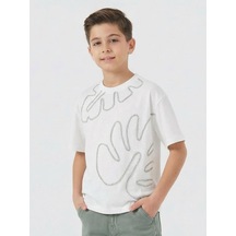 Xo Kids Erkek Çocuk Tişort 4-13 Yaş 1960 BEYAZ