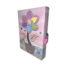 Bafix Hatıra Defteri Kilitli Karışık Desen Yh32k-krş Çok Renkli
