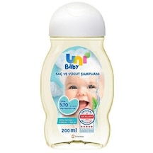 Uni Baby Saç ve Vücut Şampuanı 200ml - Doğal Kaynaklı İçerikler v