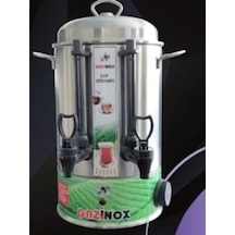 Gazinox 250 Bardak Elektrikli Çay Semaveri Inox