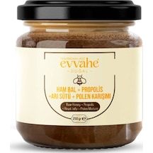 Ham Bal + Propolis + Arı Sütü + Polen Karışımı 250gr