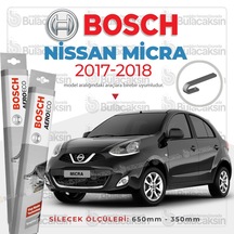 Nissan Micra Muz Silecek Takımı 2017-2018 Bosch Aeroeco N11.4008