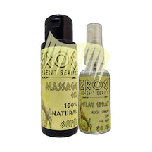 Eros Legent Erotikmasaj Yağı + Eros 30 Ml Erkeklere Özel Geciktiricisprey