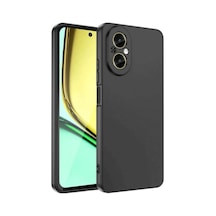 Realme 12 Lite Kılıf First Silikon - Siyah İtdark3821