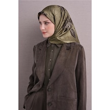 Armine Saf İpek Twill Eşarp 9617d 32 Bal Köpüğü