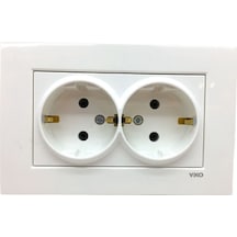 Viko Karre 2li Topraklı Priz 9096 7056 5306