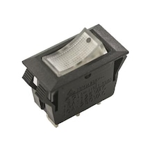 Sw-115 Dar Beyaz Işıklı On-Off Anahtar