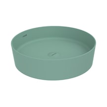 Creavit Loop Yuvarlak Masa Üstü Çanak Lavabo Ø45 Cm Nil Yeşili Lp145-00ny