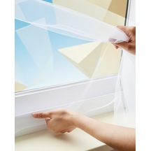 Tül Pencere Sinekliği 100x150 Cm Çift Taraflı Bantlı Kolay Takılabilir
