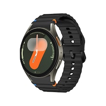 Novstrap Samsung Galaxy Watch 7 Fe 6 5 4 40 44 Classic 42 43 45 46 Mm İle Uyumlu Kordon Wavy Silikon