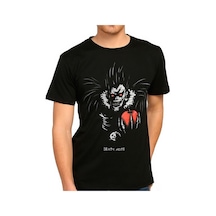 Bant Giyim - Death Note Elma Sever Ryuk Siyah Erkek Tişört