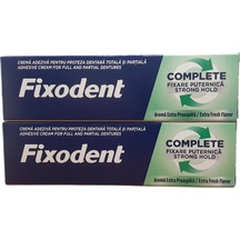 Complete Güçlü Tutuş Extra Ferah Aroma Protez Yapıştırıcı Krem 47 Gr X 2 Adet