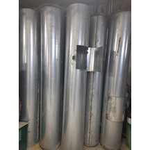 Galvanizli Flanşlı 2mm/2x1mtlik Boru