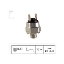 HAVA İKAZ MÜŞÜRÜ (M12X1.5) (4.5-0-50 BAR)