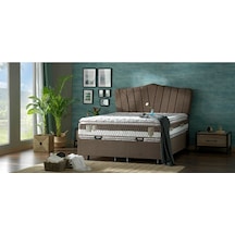 Nivabaza Çift Ve Tek Kişilik Baza Başlık Yatak Majesti Set