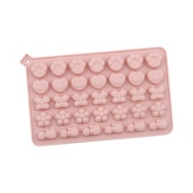 Sones 34 Izgara Kediler Kelebek Çiçek Silikon Kalıp Kendin Yap Kurabiye Ve Şeker Dekorasyon Kalıpları