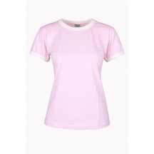 Trender 26ydt1000012 Pembe Kadın T-shirt Cıao Bella O Yaka
