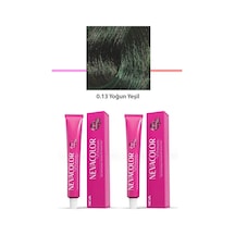 2 Li Set Premium 0.13 Yoğun Yeşil - Kalıcı Saç Boyası 2 X 50 G Tüp