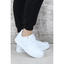 Fort Wks 2542 Hafif Rahat Sneaker Unisex Spor Ayakkabı Beyaz