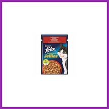 Felix Pouch Sensation Jellies Sığır Etli Ve Domatesli Yetişkin Kedi Konservesi 85 Gr Bty