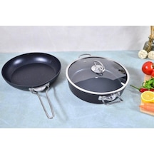 OMS 3 PCS GRANİT SET.(TAVA+KARNIYARIK)