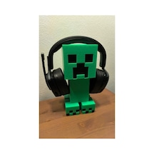 Creeper Tasarımlı Dekoratif Kulaklık Standı