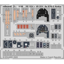 Eduard 49324 1/48 Ölçek, Ju 87g-2 Stuka For Hasegawa Make