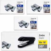 No:10 Zımba Makinası+3 Adet No:10 Zımba Teli