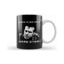 Game Over Man Game Over Quote Aliens Kupa Bardak Porselen Karışık