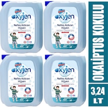Bingo Çamaşır Suyu 3240ML Oksijenli Okaliptus(4 Lü Set)