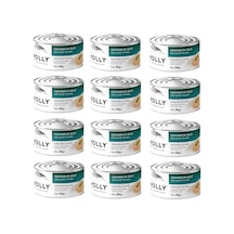 Molly Sterilised Tavuklu Jöle İçinde Kısır Kedi Konservesi 85 Gr. X 12 Adet