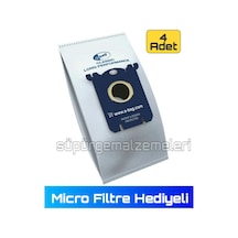 Philips Uyumlu Fc 9170 Toz Torbası 4 Adet - Micro Filtre Hediyeli -