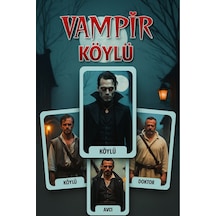 Vampir Köylü Strateji Ve Eğlence Kart Oyunu Parti Ve Arkadaş Grubu İçin Rol Yapma Oyunu