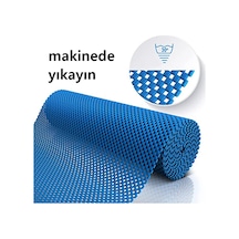 Kaydırmaz Rulo Mat Halı Çekmece Sofra Dolap Kaydırmazı 45x90cm Silikon Siyah Cn Diğer