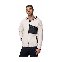 Columbia Fast Trek Overlay Hooded Full Zip Bej Erkek Outdoor Polar Am3470-278 Bej