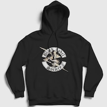 Presmono Unisex Hammer Black Label Society Kapüşonlu Sweatshirt Siyah